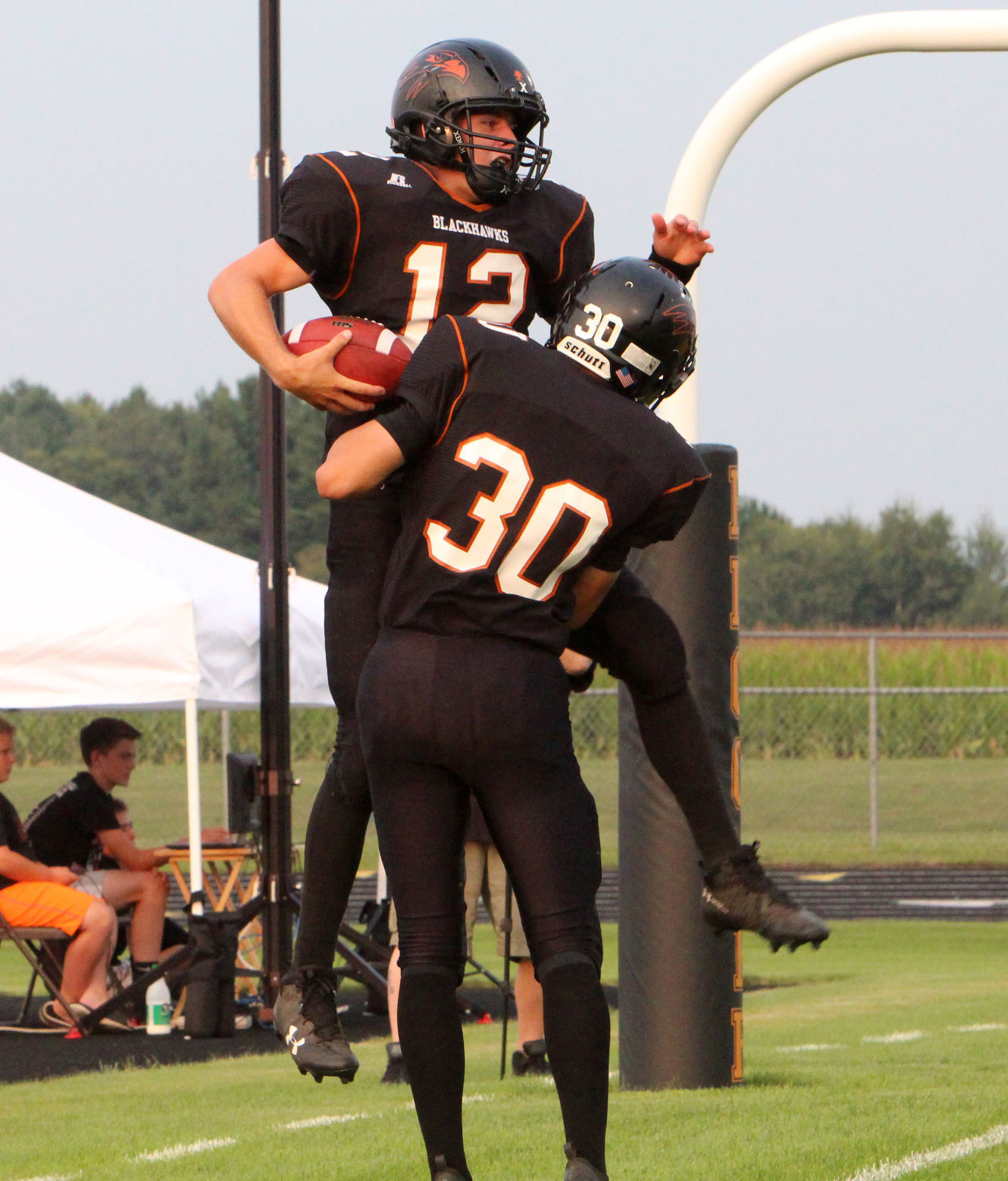 Somerset at Bloomer football 8-17-18